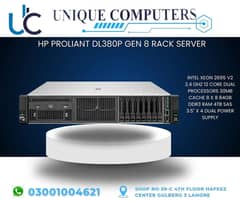 HP PROLIANT DL380P GEN 8 RACK SERVER 03001004621 SHOP NO 59-C 4TH FLO