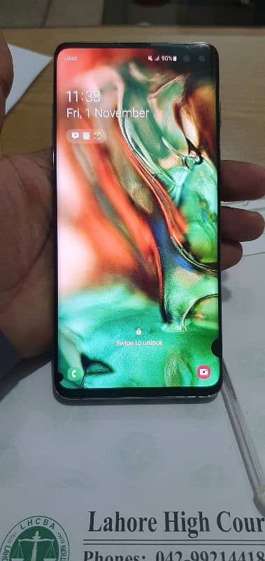 Samsung S10 plus dual sim PTA approved 0