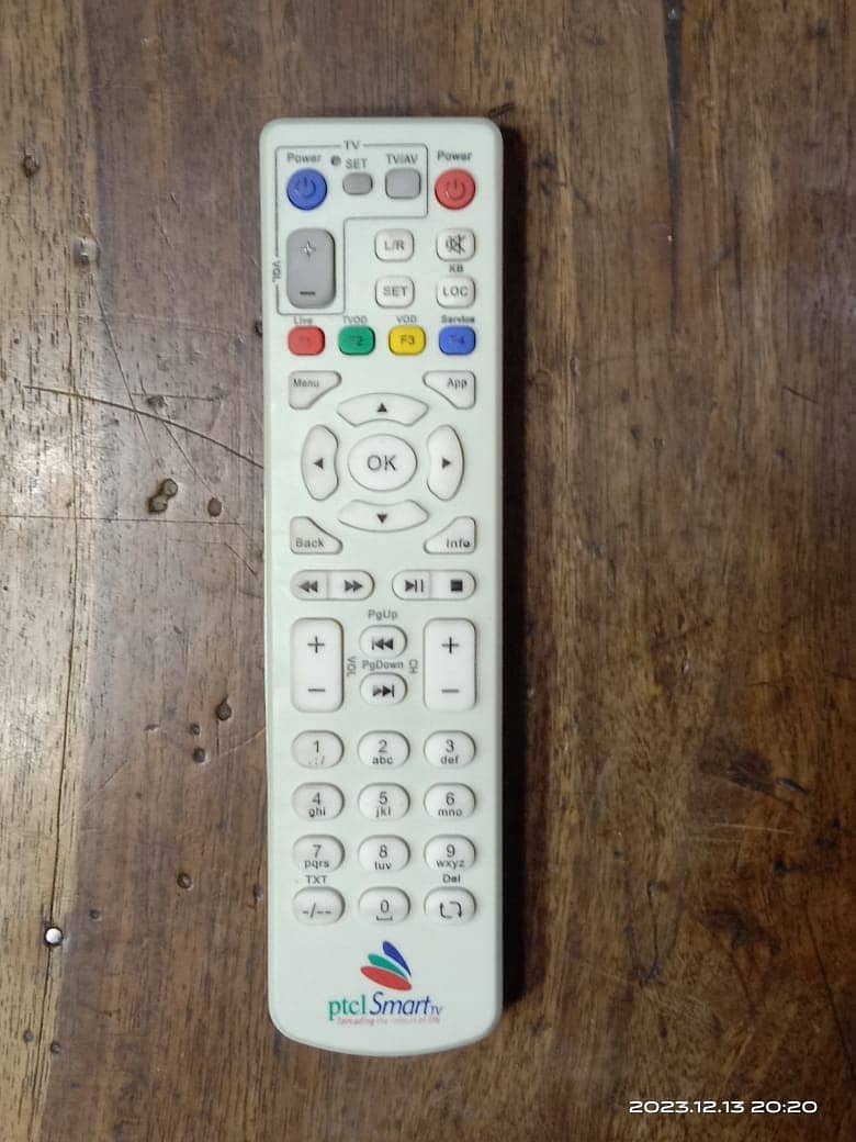 PTCL Device Remote control 2