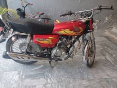 Honda CG 125 2021 Model 2022 registered