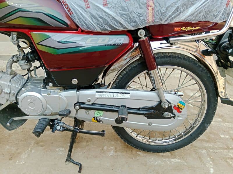 Honda CD 70 motorcycle for sale model 2023 03450656138/03187455367 3