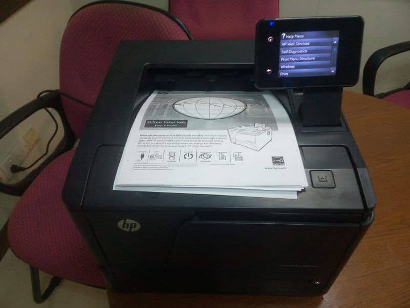 HP LaserJet Pro 400 Printer M401dw Wireless 0