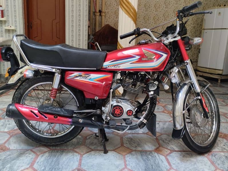 Honda CG 125 euro 2 2016 model Lush Condition 0