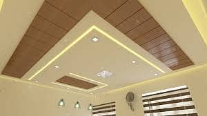 Drawing & Interior designing (Ceiling,Tiles,Glass labor & instalation) 7