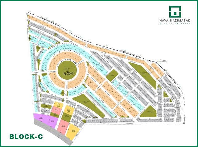 240 Square Yards Open Plot In Naya Nazimabad Block C 0