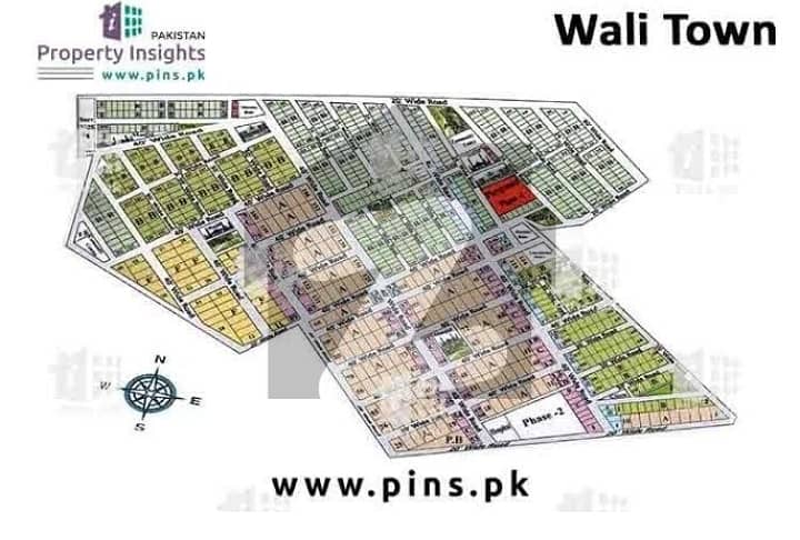 120sq. Yds. , Residential Leased Plot In Wali Town Housing National High Way 1