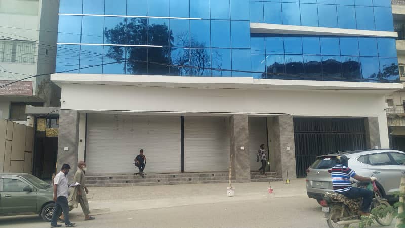 500 Sq. Ft. , In Office Building 12/24 Hours Working Main Shaheed Millat Near Hill Park 4