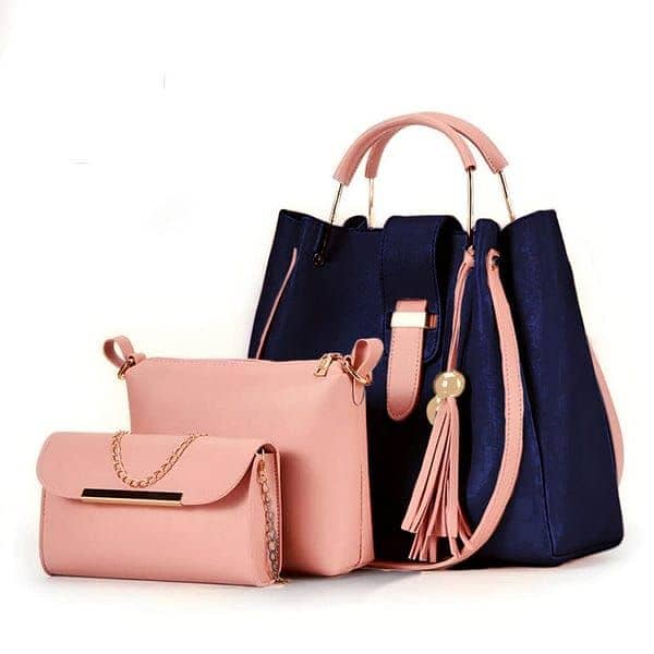 Leather Shoulder Bags 3pc 11