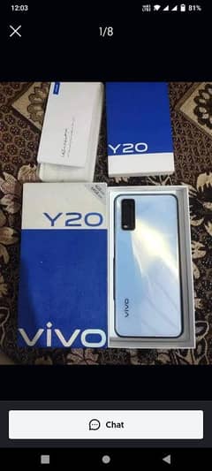 vivo y20 full box. 4.64 sale and exchange