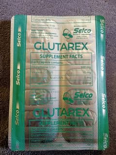 glutarex tablets  whitening supplements