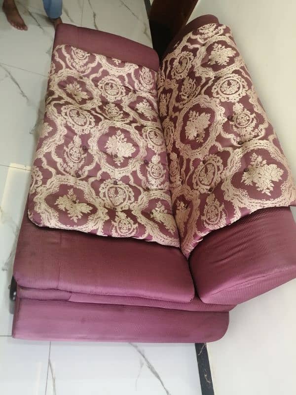 7 seater sofa set used condition 5