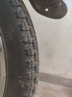 125 rare tyre on 900 km driven 2024 model tyre