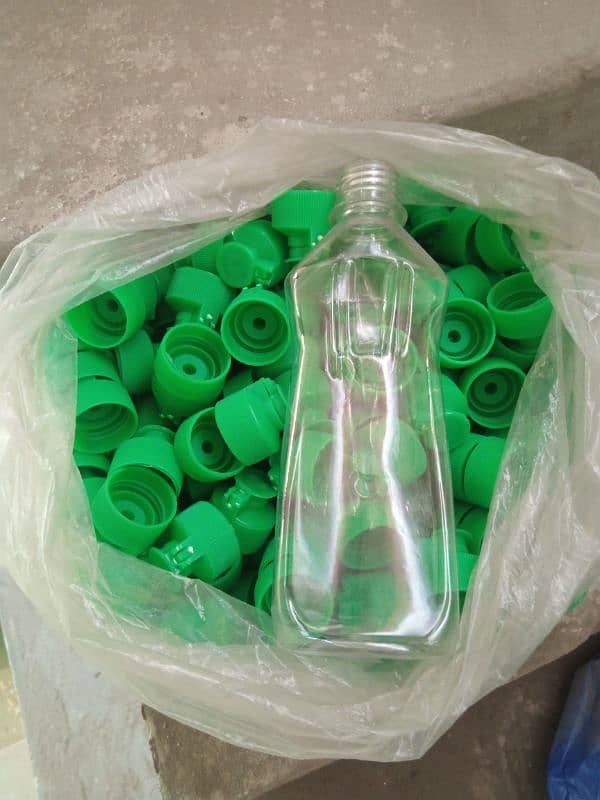 Dish wash liquid PET bottles 2