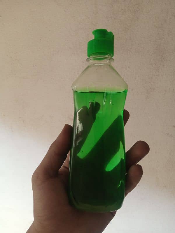 Dish wash liquid PET bottles 3