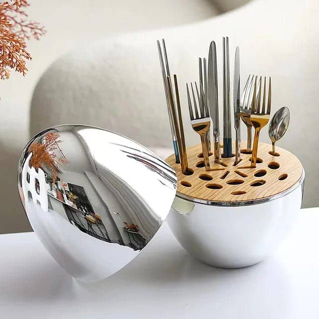 Egg Shape Spoon Set 0