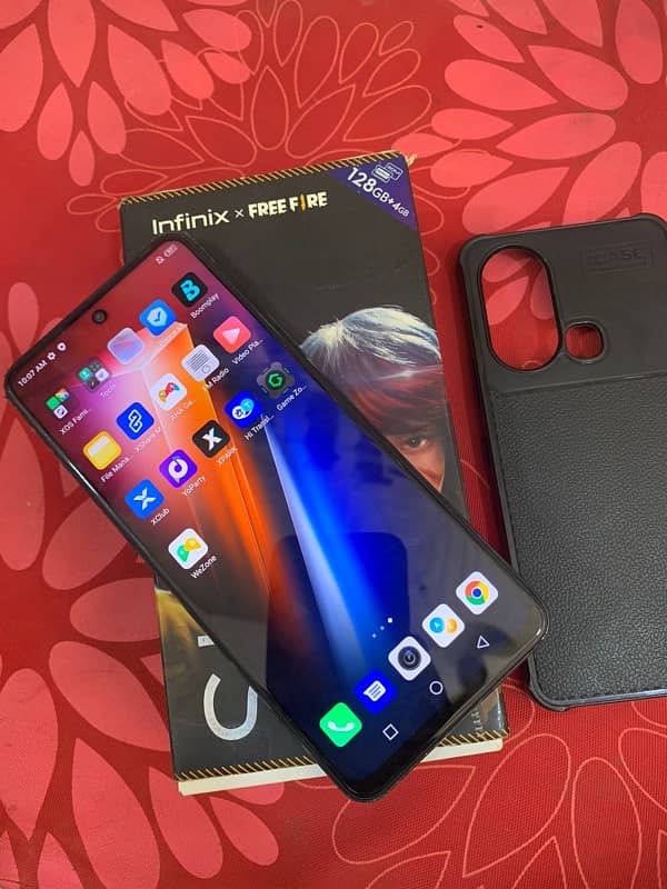 infinix hot11s 6/128gb with box vip battery timing 2