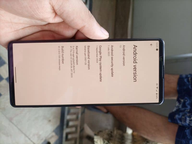 Sony Xperia 1 mark 3 Official pta 1