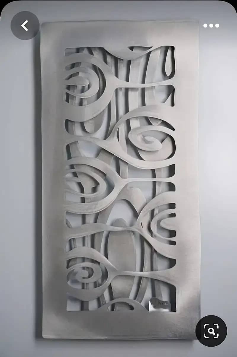 metal calligraphy / islamic metal art / metal wall decor / cnc cutting 5