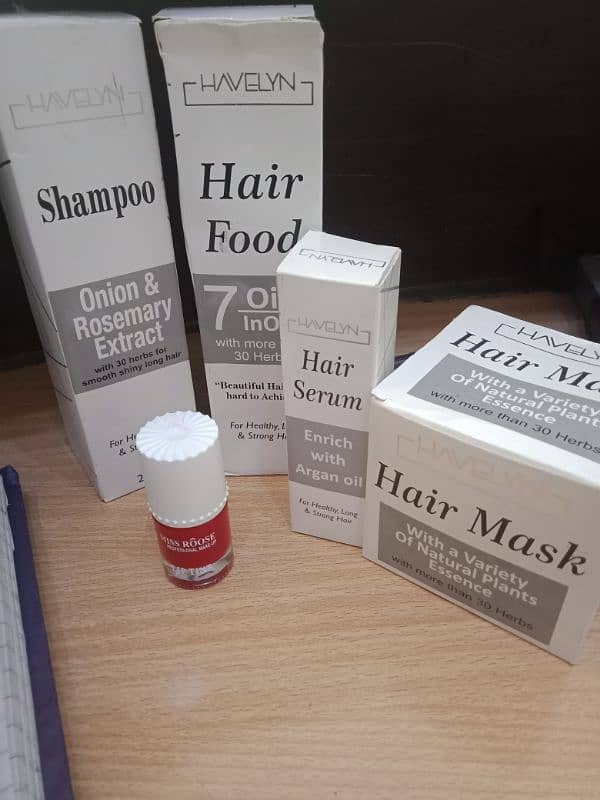 Oil,shampoo,serum,Mask 1