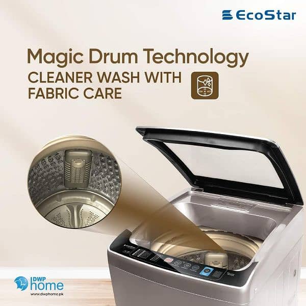 Ecostar washing machine and Dryer machine available 2