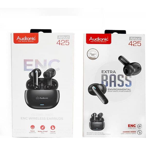 audionic earburds 425 models 1