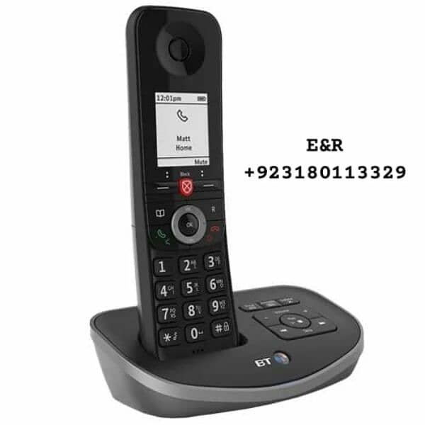 Brand New British telecom UK Brand Cordless phone Free delivery 0