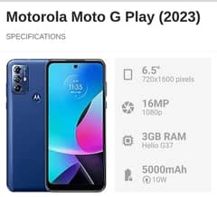 Moto G play 2023 3/32 (Non PTA)