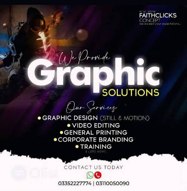 We provide video editing, graphic design & digital marketing services 0