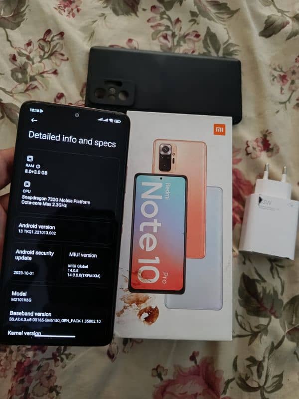 Redmi note 10 pro 8+3/128 1