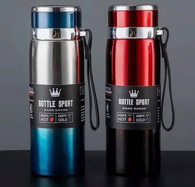 3 Cup Hot & Cold Water Bottle Flask Set in Gift Packaging 10