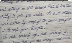 handwriting assignmentjwork