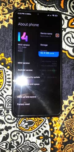 Redmi note 10 for sale with box