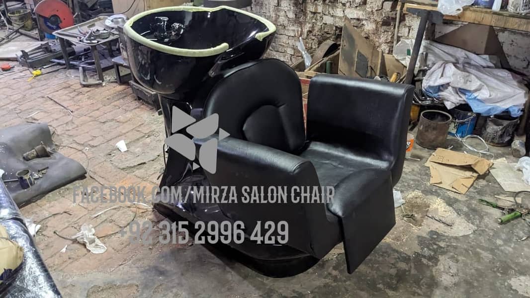 Massage bed/ Shampoo unit /Barber chair/Cutting chair 3