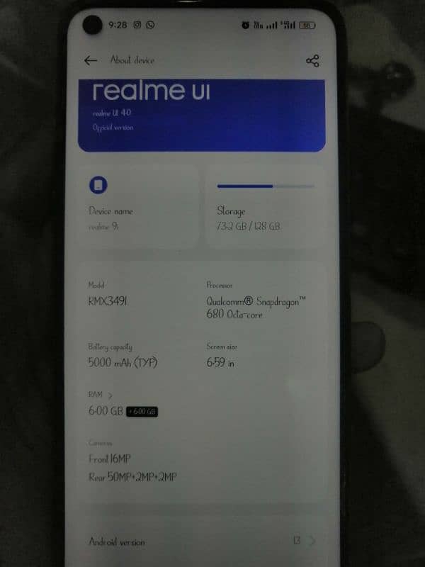 realme 9i 6