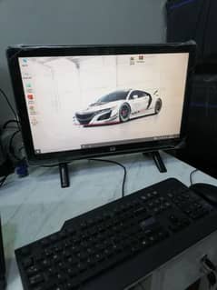 HP 22" LCD Monitor with Built-in Speakers & HDMI Port (A+ UAE Import)