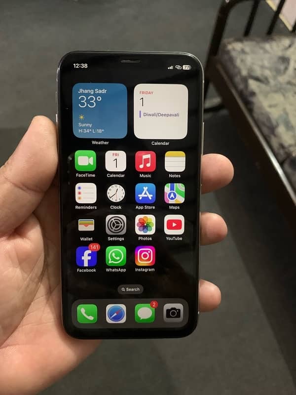 Iphone x 256gb PTA Approved 1