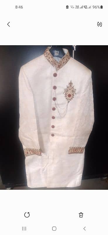 sherwani with kulla 2