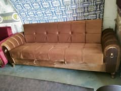 Brand New sofa cum bed and tabels