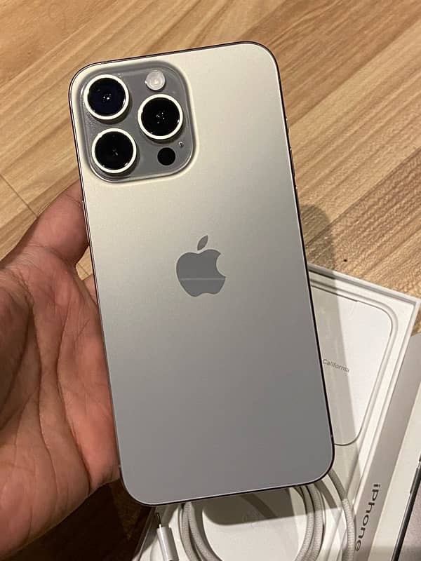 iPhone 15 Pro Max 256GB PTA Approved LLA 1