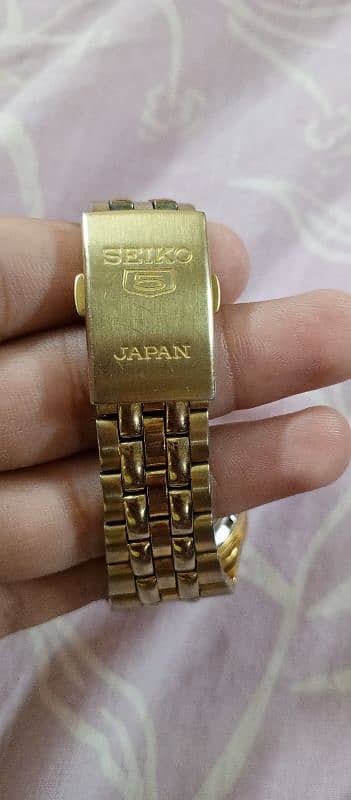 Seiko 5 Automatic 21 Jewels Japan Watch 3