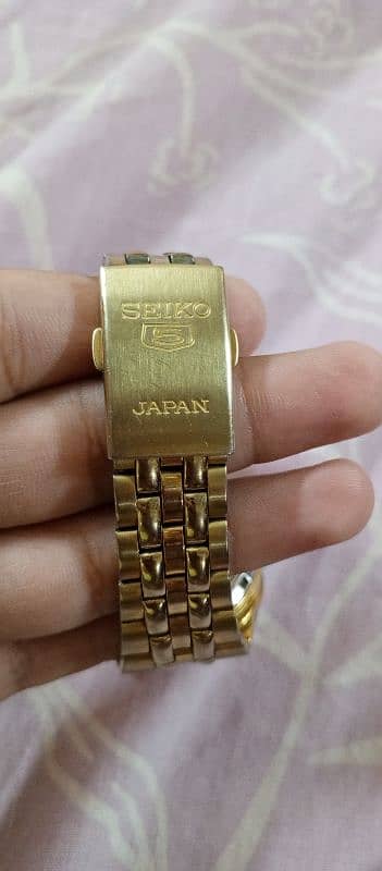 Seiko 5 Automatic 21 Jewels Japan Watch 4