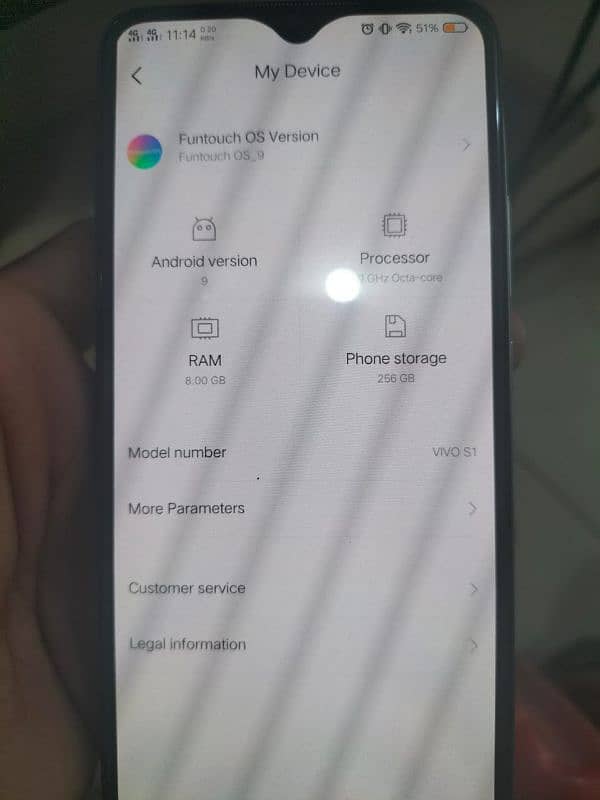 vivo s1 8.256 urgent sale 4