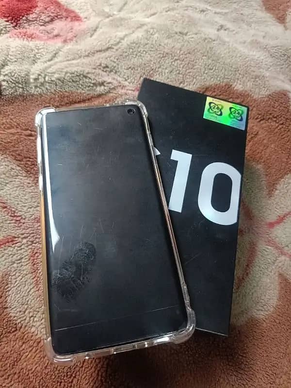 SAMSUNG GALAXY S10 OFFICIAL PTA WATERPACK WITH BOX 1