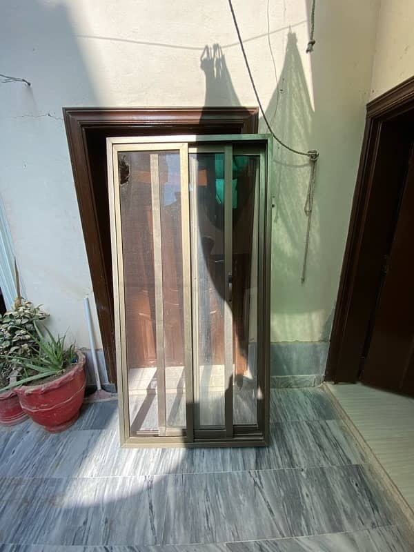 Aluminum Window With  Grill L=6 Ft W= 3Ft 6