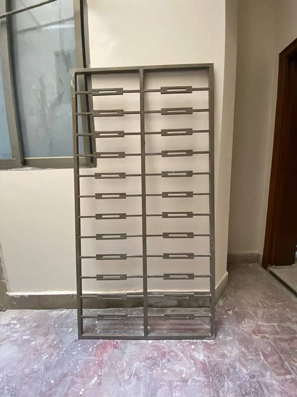 Aluminum Window With  Grill L=6 Ft W= 3Ft 12