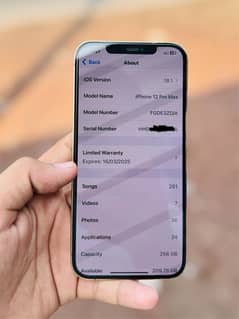 I phone 12 pro Max 256GB