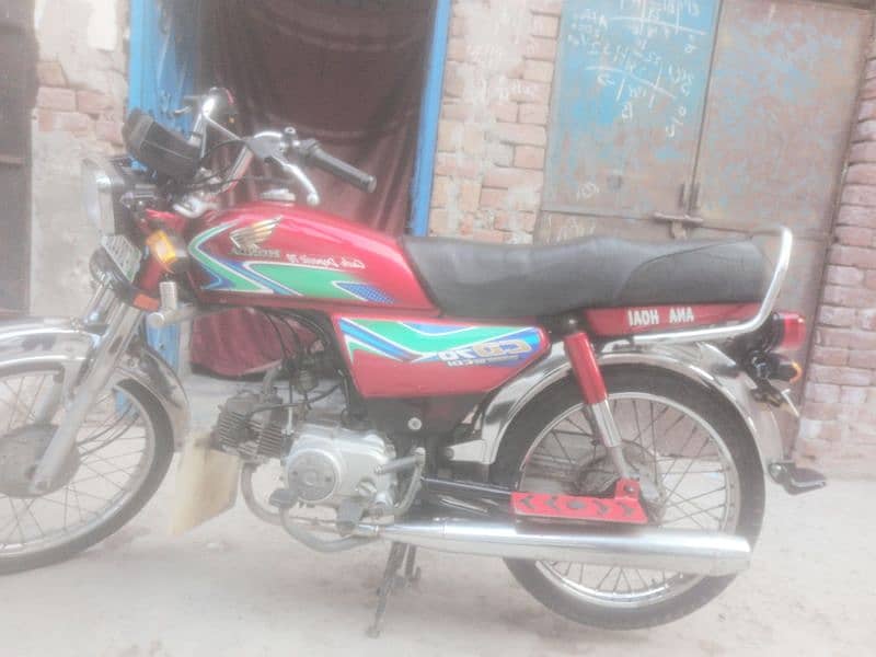 2018 model Honda 70cc.  urgent sell 0