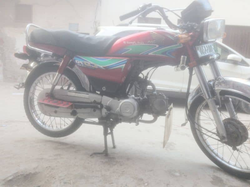 2018 model Honda 70cc.  urgent sell 6