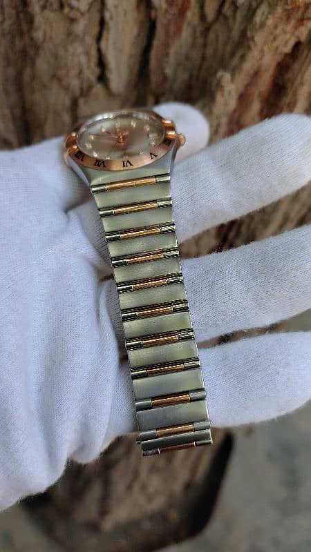 OMEGA Constellation 35.5MM DIA 18K Rose-G Men's Watch 1