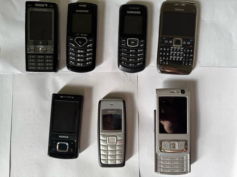 Nokia keypad Phones Sim locked not working 0